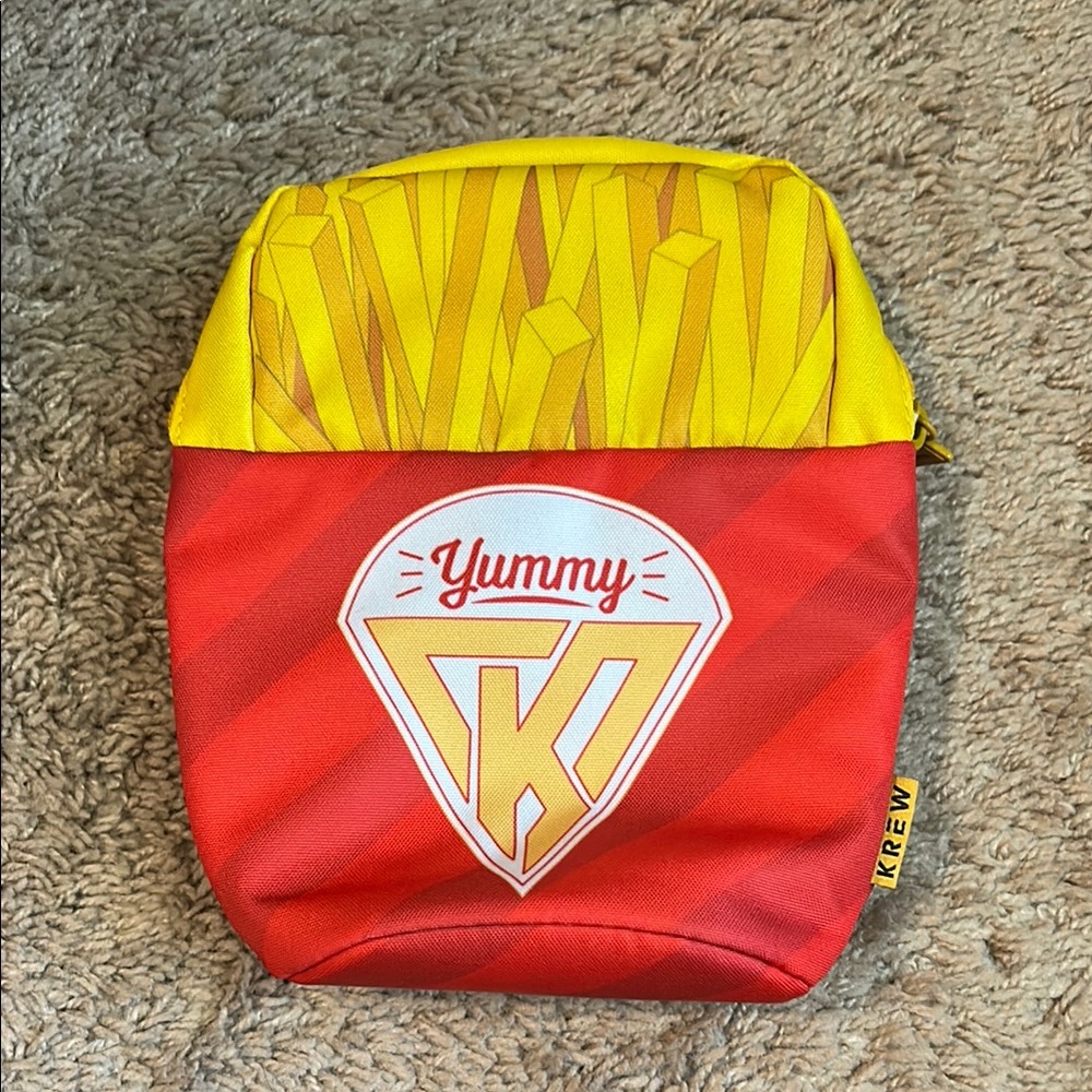 Krew District YouTube Fry zip bag, excellent condition